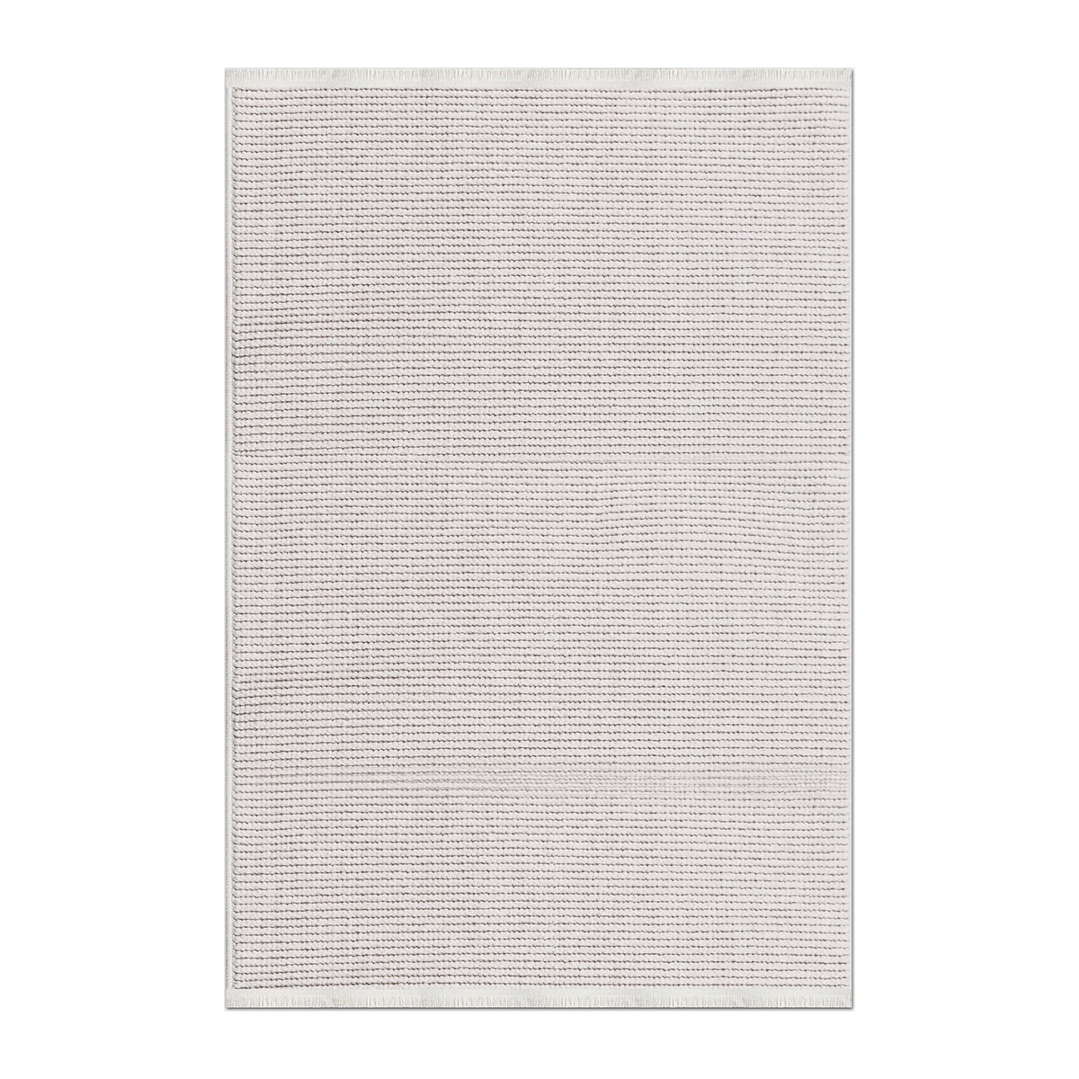 RUNNER | HERO | UNLISTED | Jasper Cream Scandinavian Striped Textured Machine Woven Liv