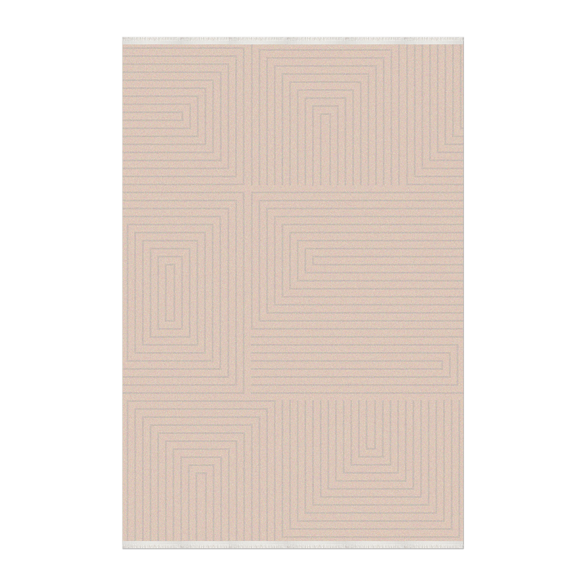 SQUARE | HERO | UNLISTED | Burnet Beige Modern Geometric Machine Woven Cream Ivory Livi