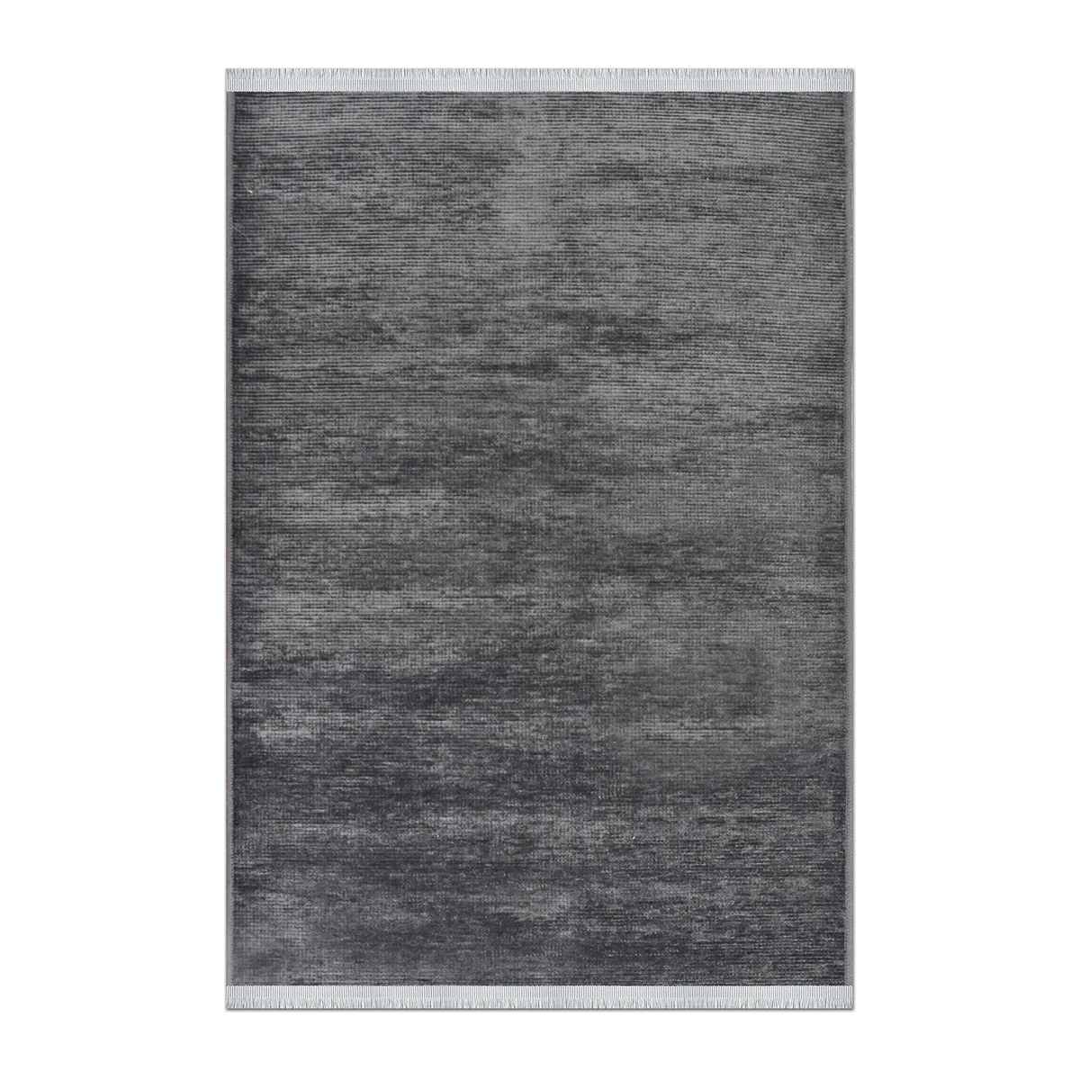 SQUARE | HERO | UNLISTED | Mimosa Charcoal Grey Solid Modern Machine Woven Living Room 