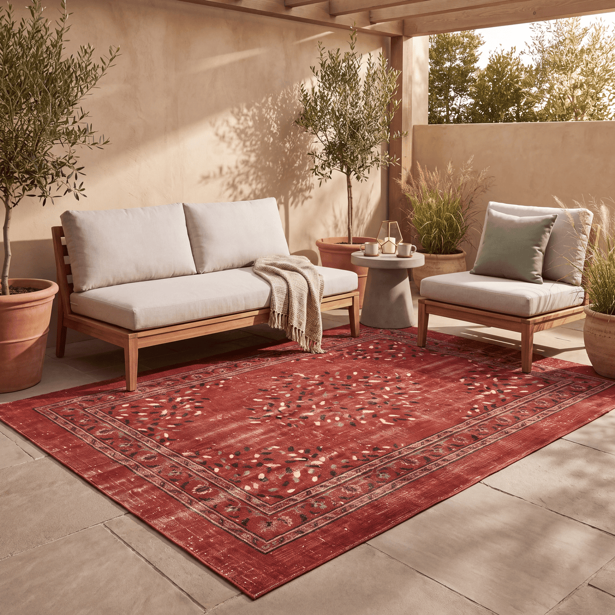 Netherfield Modern Speckled Mosaic Dot Ember Ink Bone Washable Indoor Outdoor Entryway Rug - RugzellaDigital Print RugRugzellaRugzellaBBB461-RECT-24x47-60x120cmRGZLLA143266Rectangle2' x 3'11" (60x120 cm)RECTANGLE | Netherfield rectangle outdoor