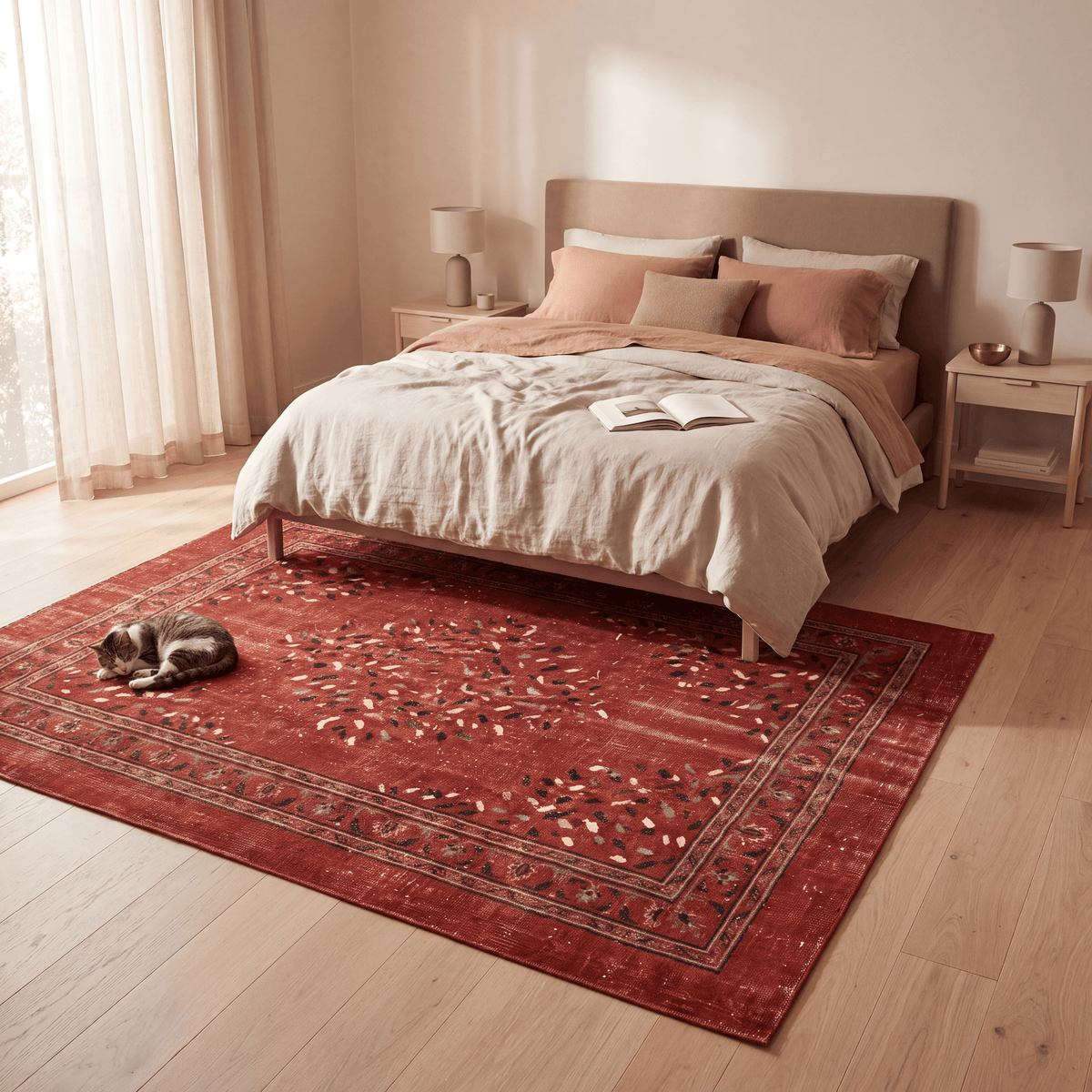Netherfield Modern Speckled Mosaic Dot Ember Ink Bone Washable Indoor Outdoor Entryway Rug - RugzellaDigital Print RugRugzellaRugzellaBBB461-RECT-24x47-60x120cmRGZLLA143266Rectangle2' x 3'11" (60x120 cm)RECTANGLE | Netherfield rectangle bedroom