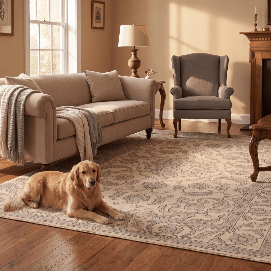 Ravine2 Traditional Overdyed Distressed Medallion Beige Grey Blush Washable Indoor Outdoor Rug - RugzellaDigital Print RugRugzellaRugzellaBBB439-RECT-24x47-60x120cmRGZLLA100051Rectangle2' x 3'11" (60x120 cm)RECTANGLE | Ravine2 rectangle livingroom