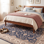RECTANGLE | Damask rectangle bedroom