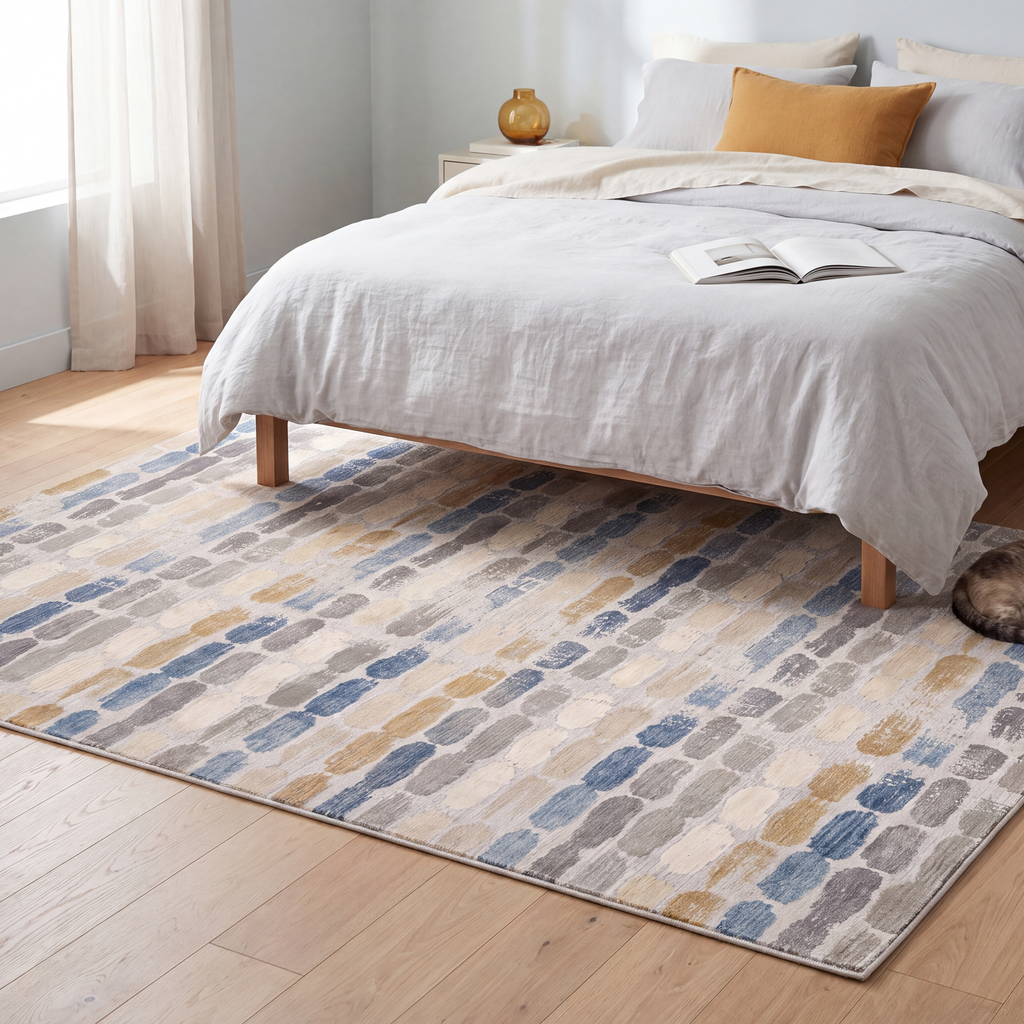 RECTANGLE | Indigo rectangle bedroom