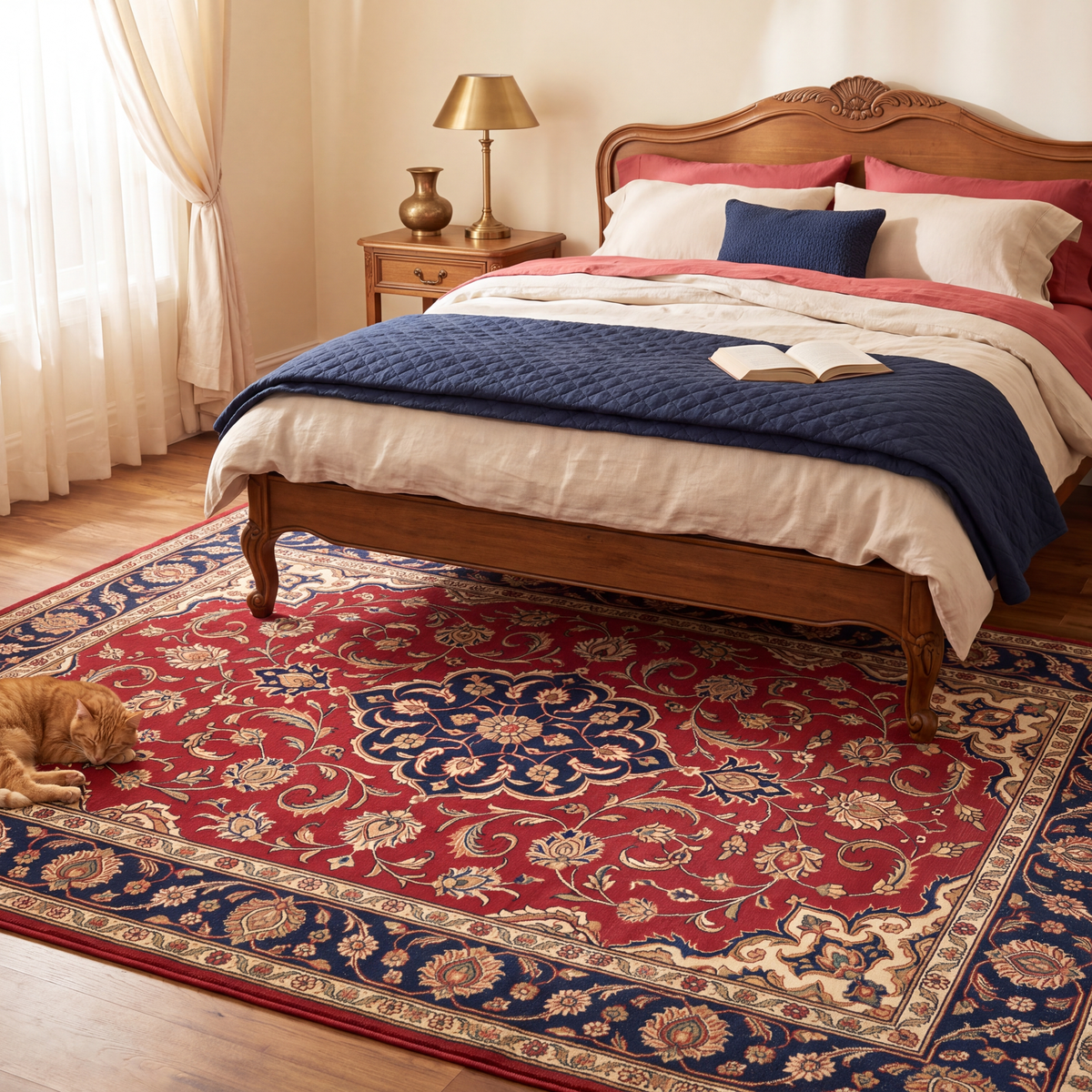 RECTANGLE | Chestnut rectangle bedroom