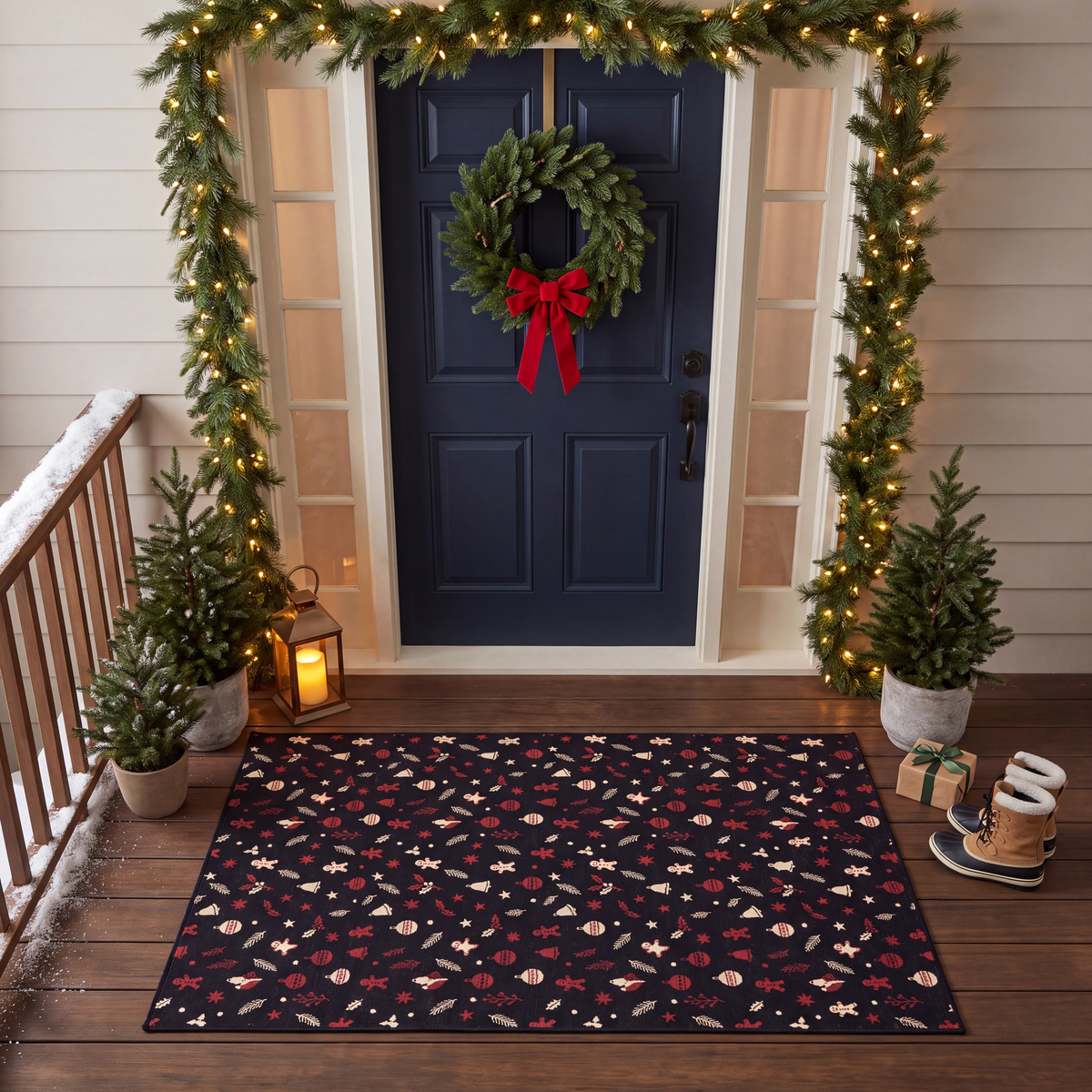 RECTANGLE | Gelibolu rectangle entryway christmas