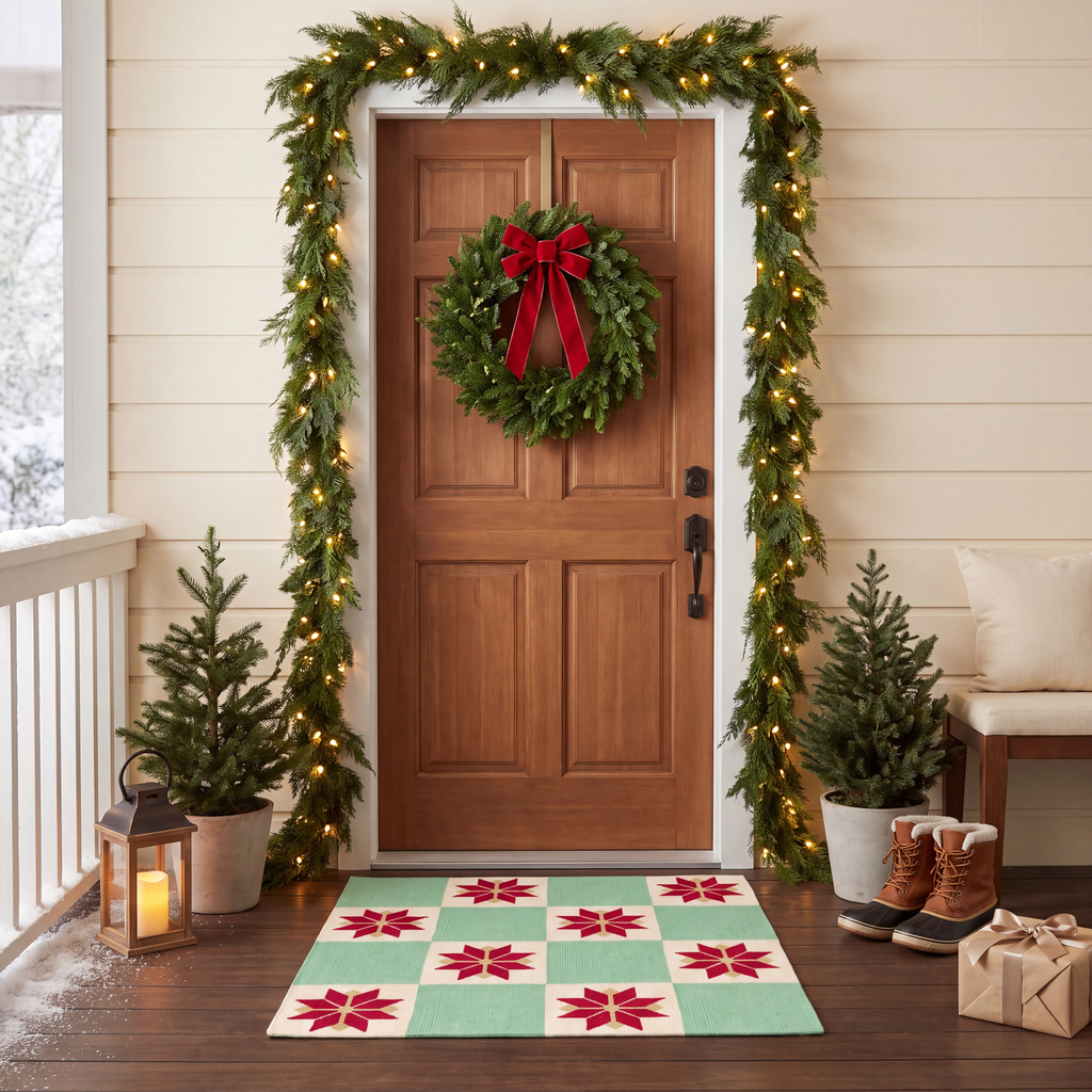 RECTANGLE | Selborne rectangle entryway christmas