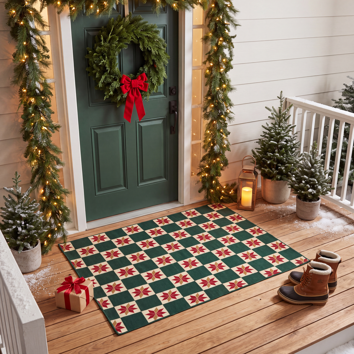 RECTANGLE | Hatay rectangle entryway christmas