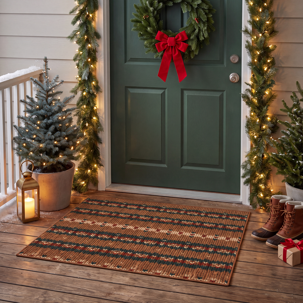 RECTANGLE | Elazig rectangle entryway christmas