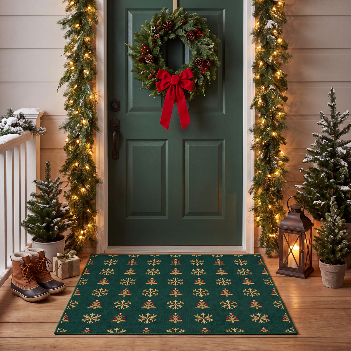 RECTANGLE | Shardlow rectangle entryway christmas
