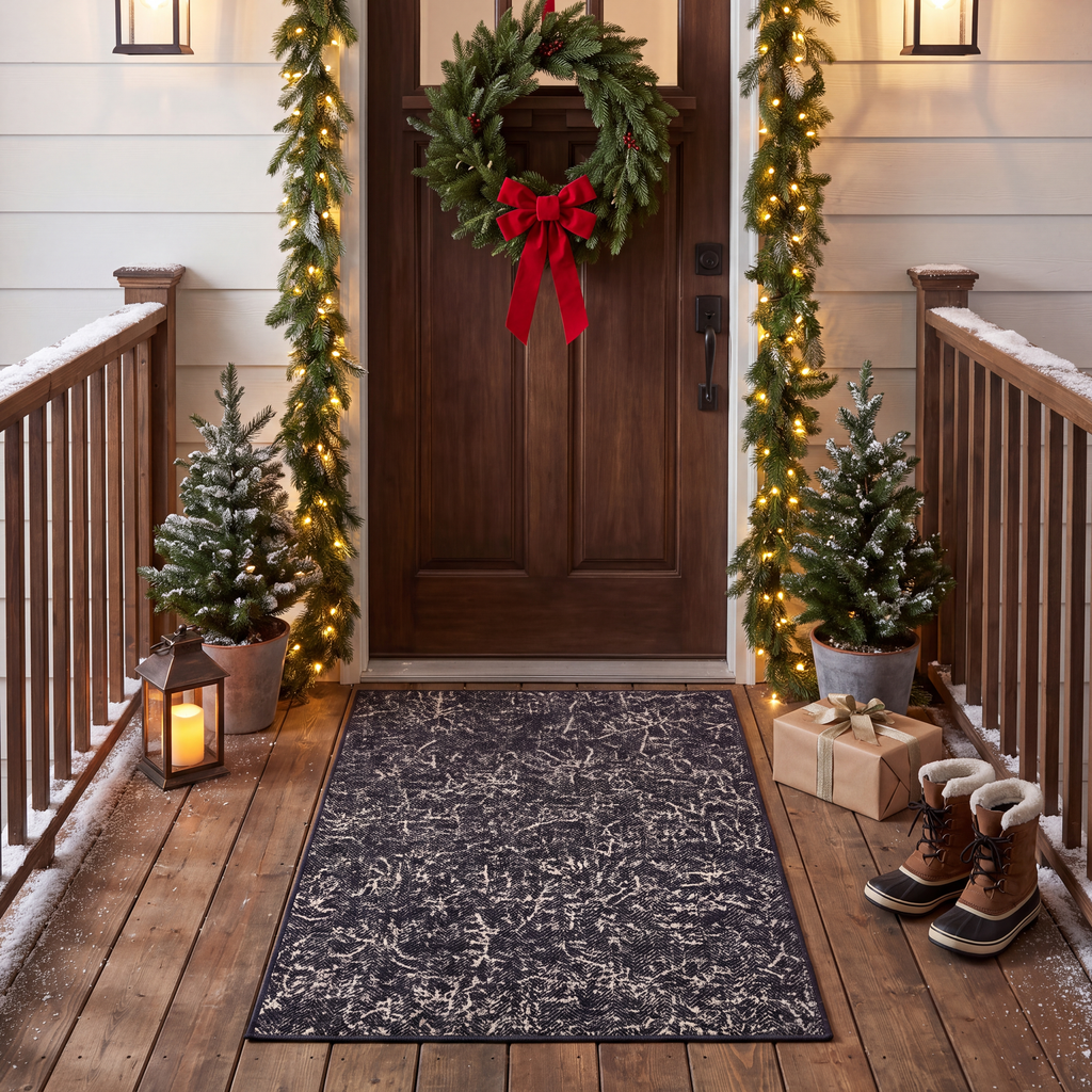 RECTANGLE | Adana rectangle entryway christmas