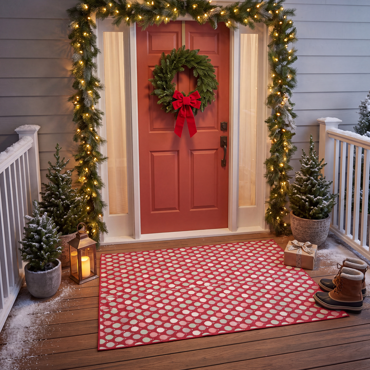 RECTANGLE | Madran rectangle entryway christmas