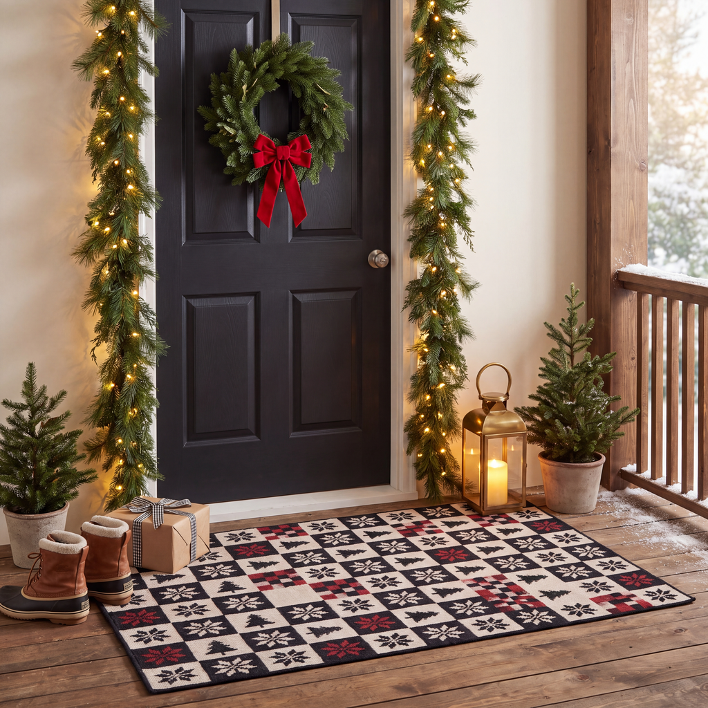 RECTANGLE | Warehouse rectangle entryway christmas