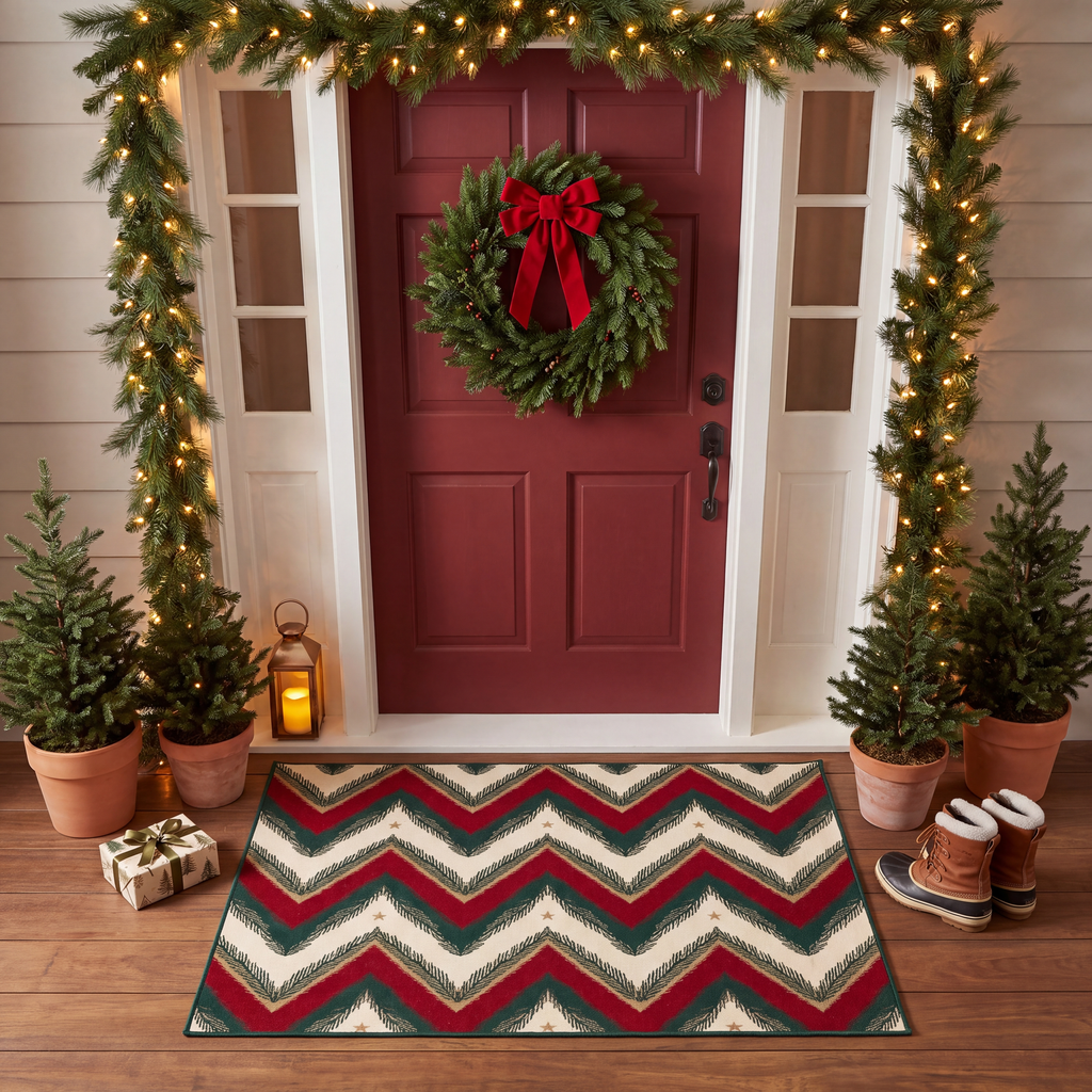 RECTANGLE | Dalyan rectangle entryway christmas