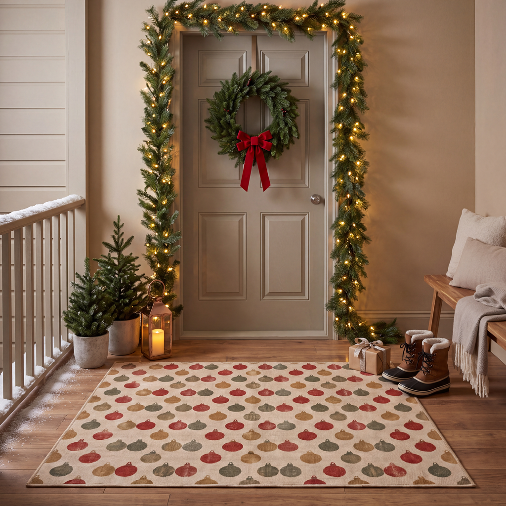 RECTANGLE | Cide rectangle entryway christmas
