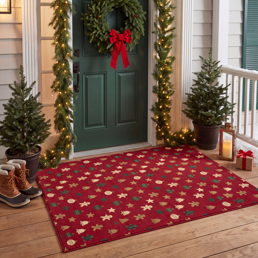 RECTANGLE | Aydin rectangle entryway christmas