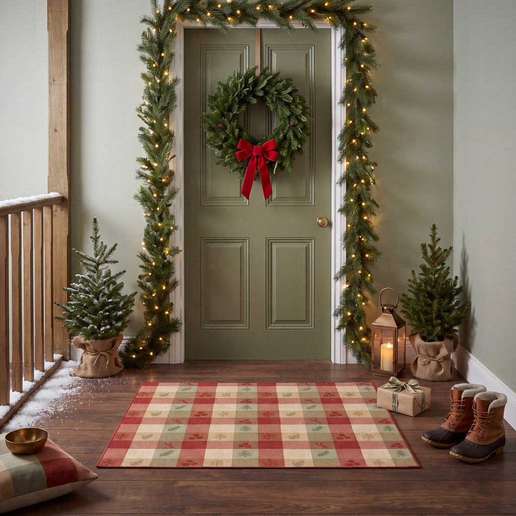RECTANGLE | Magnesia rectangle entryway christmas