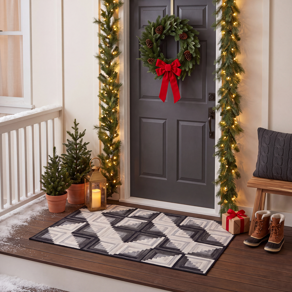 RECTANGLE | Soke rectangle entryway christmas