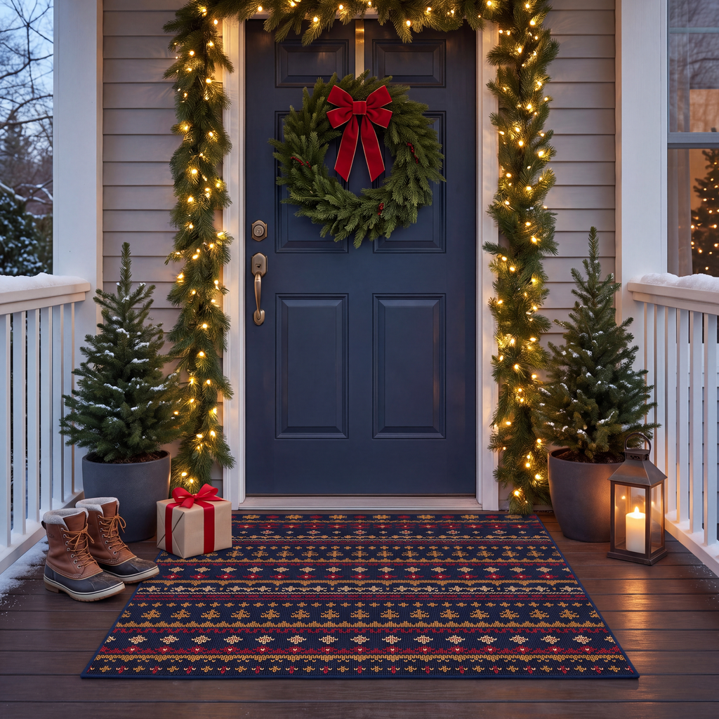 RECTANGLE | Hakkari rectangle entryway christmas
