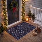 RECTANGLE | Dilek rectangle entryway christmas