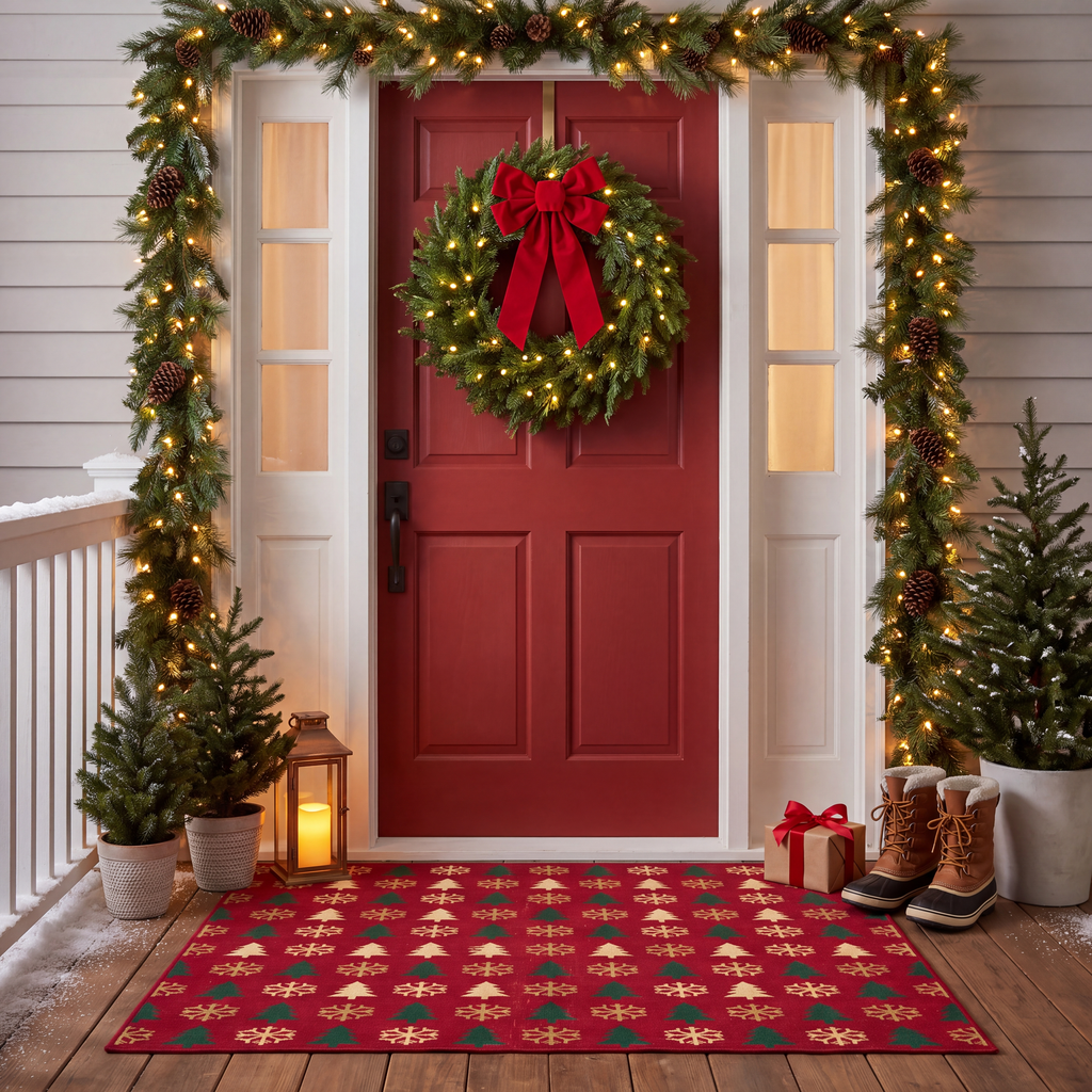 RECTANGLE | Sallyport rectangle entryway christmas