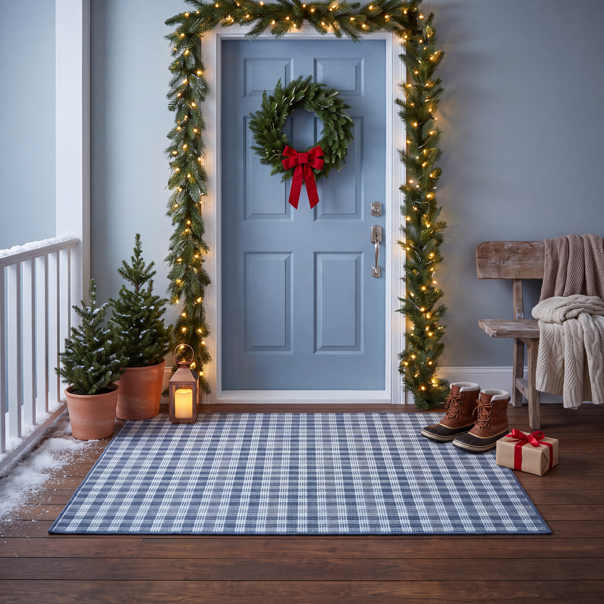RECTANGLE | Sellinge rectangle entryway christmas