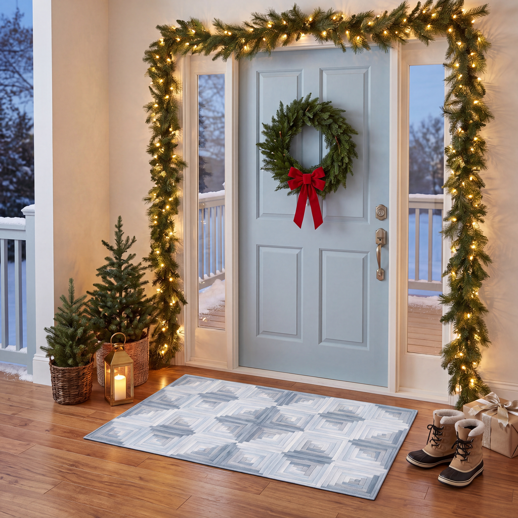 RECTANGLE | Osmaniye rectangle entryway christmas