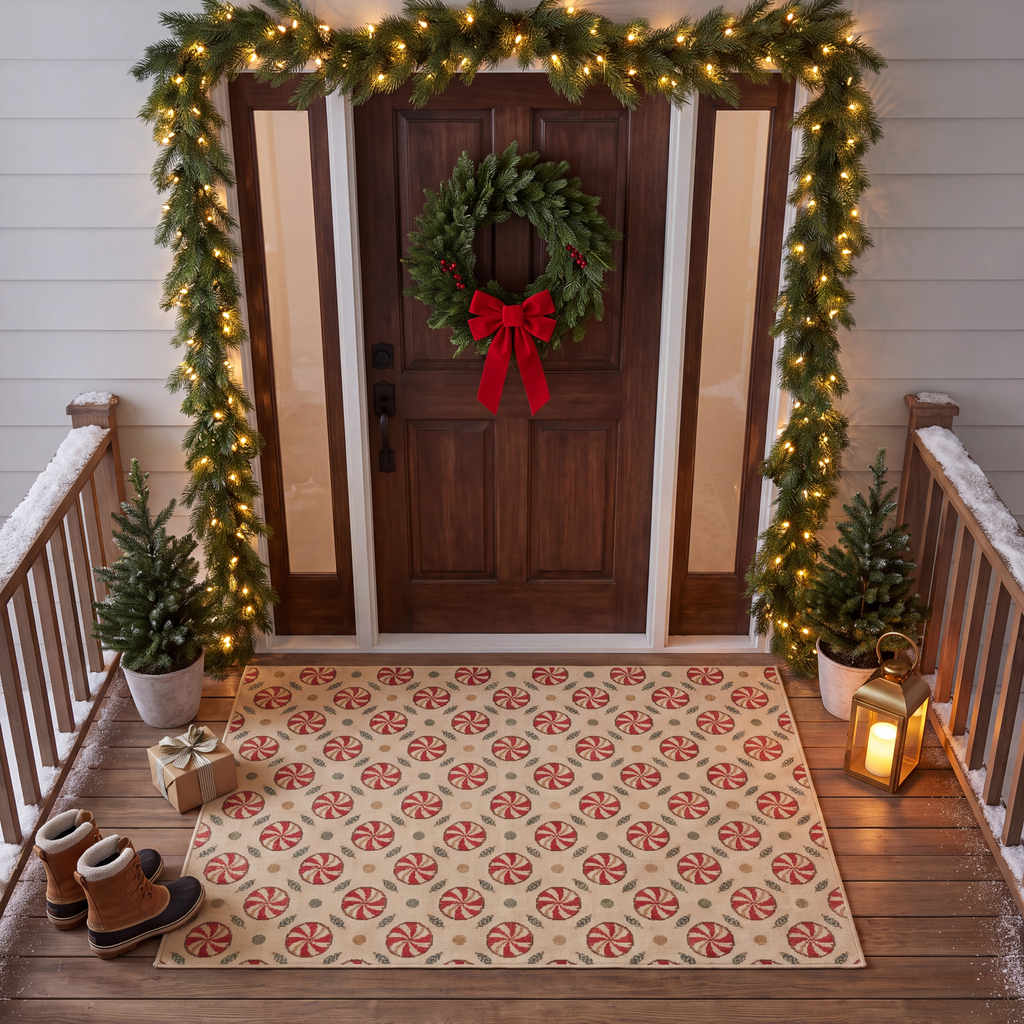 RECTANGLE | Termal rectangle entryway christmas