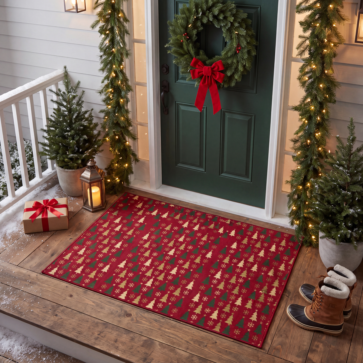 RECTANGLE | Artvin rectangle entryway christmas