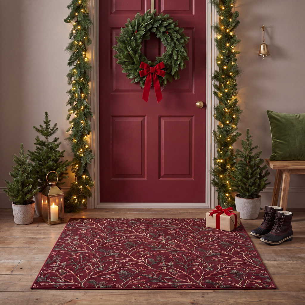RECTANGLE | Gumusluk rectangle entryway christmas
