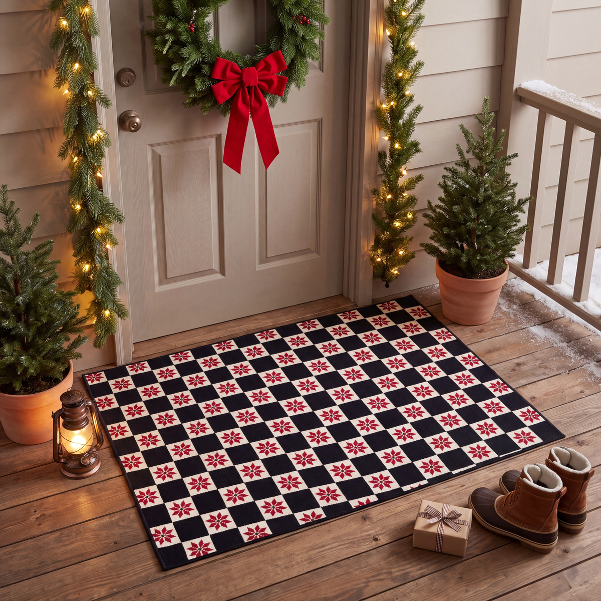 RECTANGLE | Erzincan rectangle entryway christmas