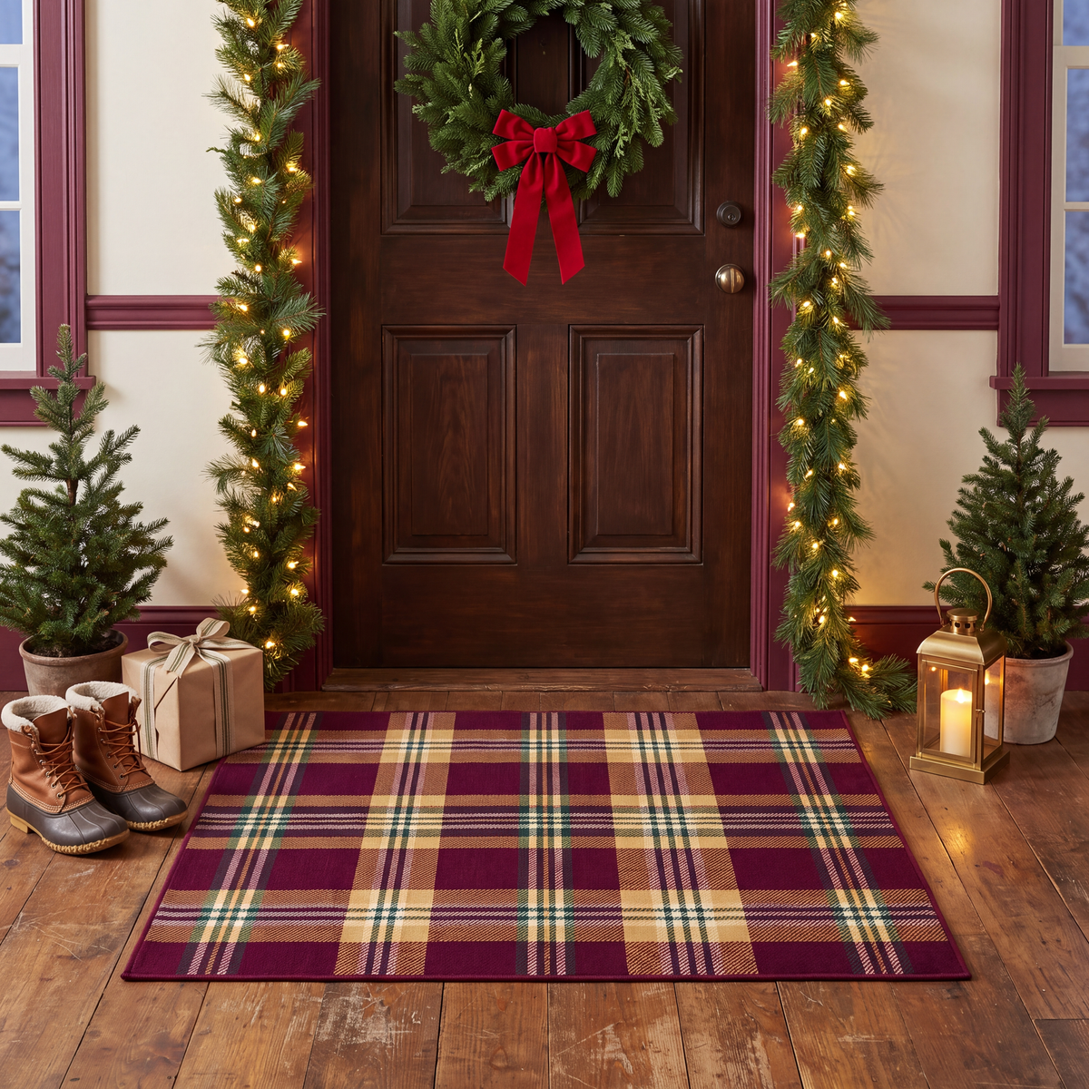 RECTANGLE | Trabzon rectangle entryway christmas
