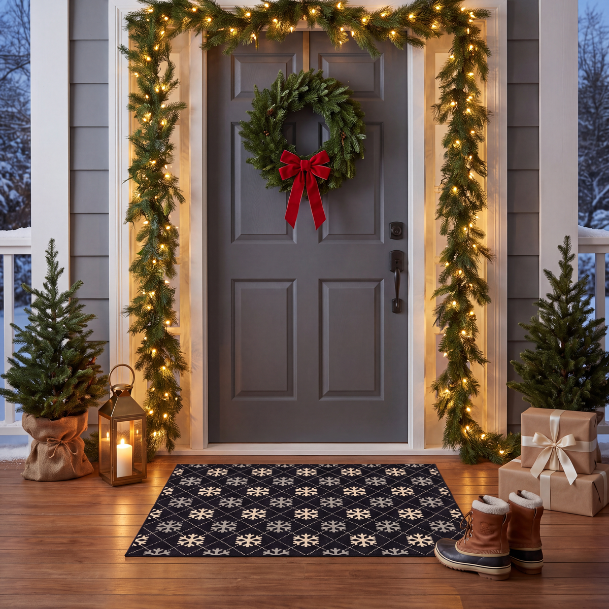 RECTANGLE | Presbytery rectangle entryway christmas