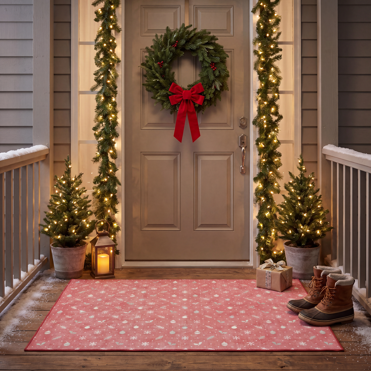 RECTANGLE | Sidmouth rectangle entryway christmas