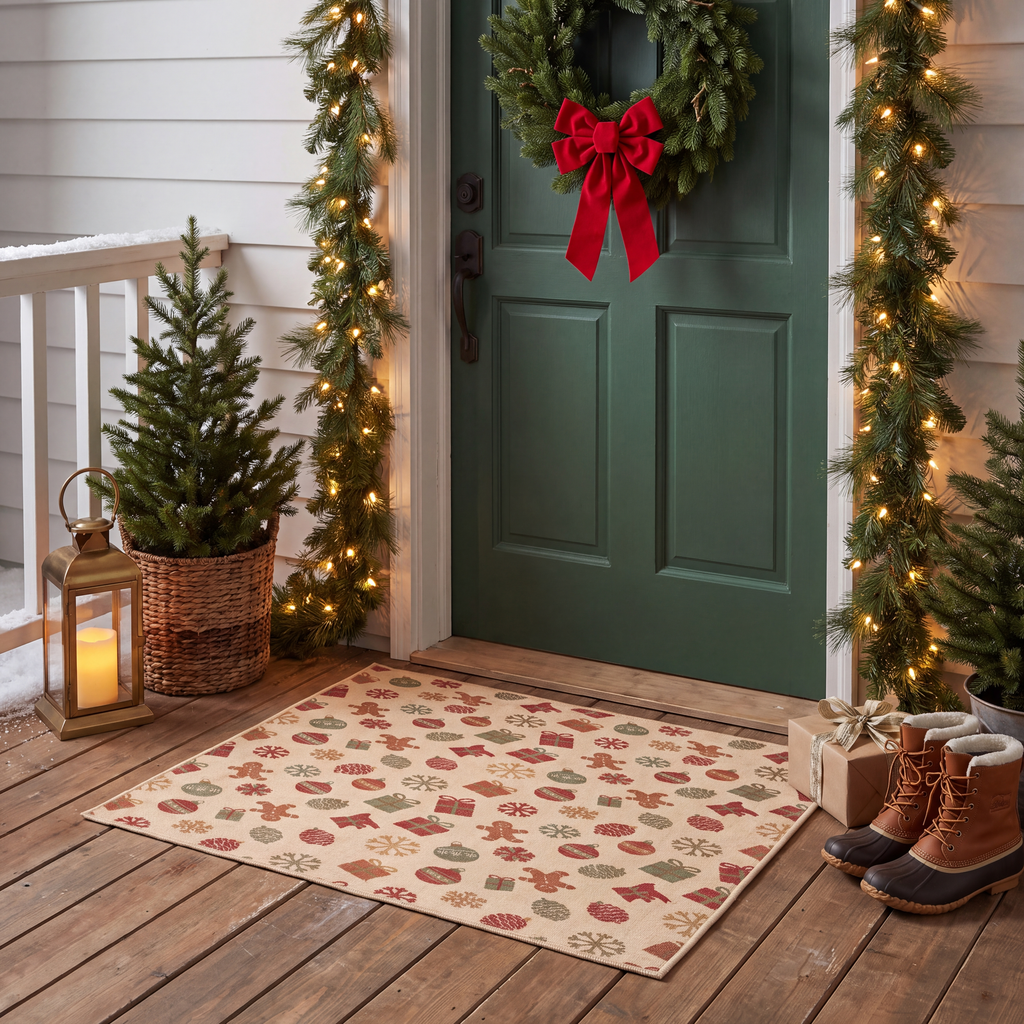 RECTANGLE | Ulukisla rectangle entryway christmas