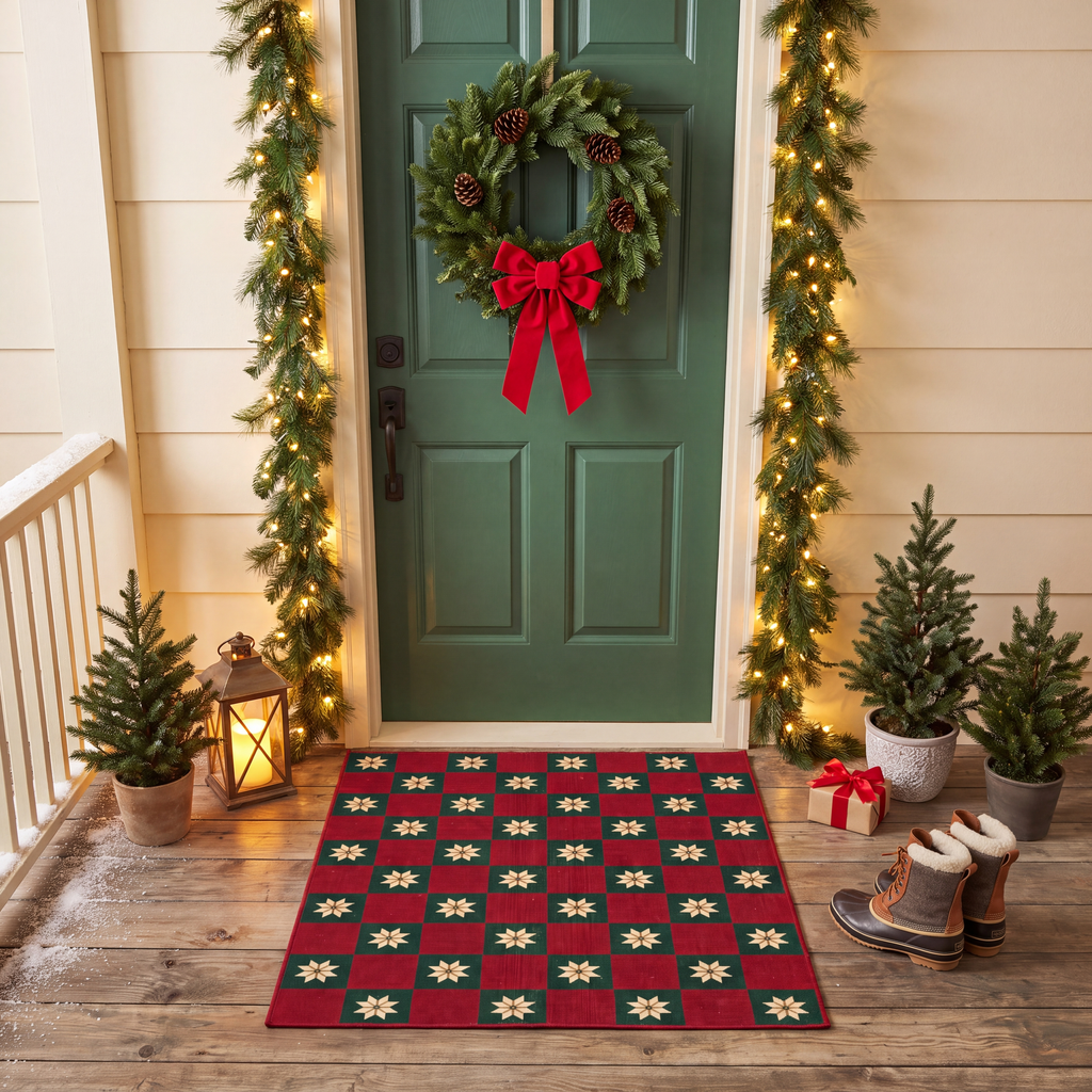 RECTANGLE | Erzurum rectangle entryway christmas