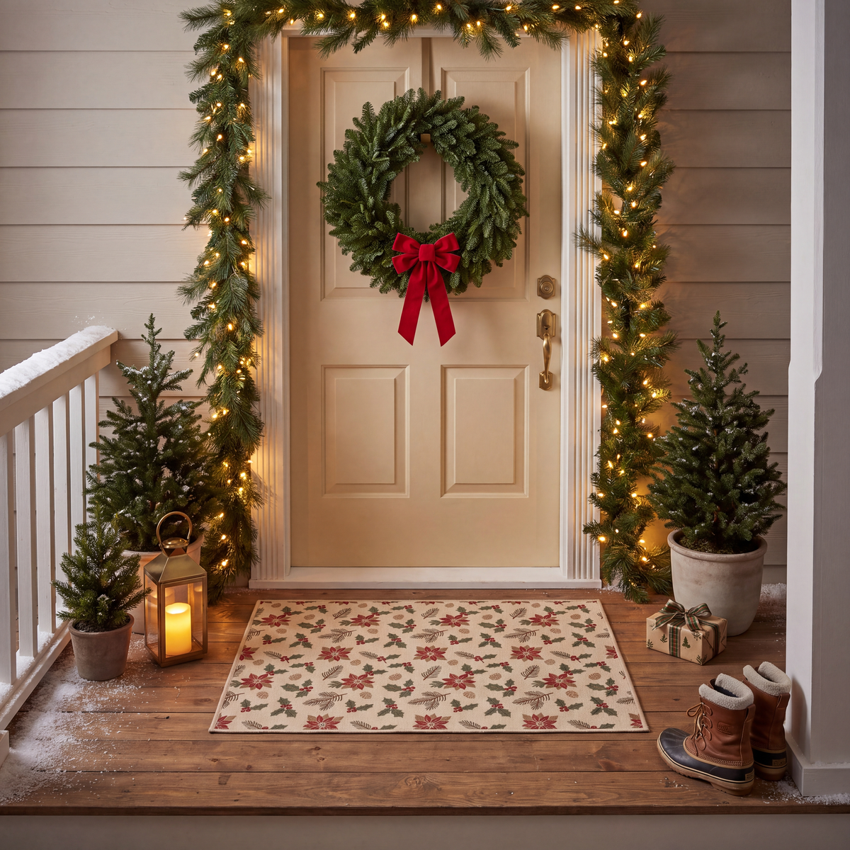 RECTANGLE | Sanliurfa rectangle entryway christmas