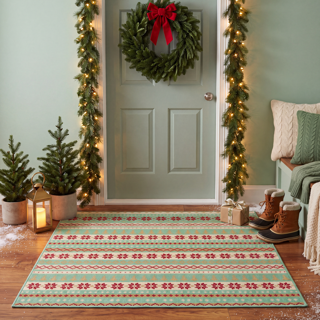 RECTANGLE | Dortyol rectangle entryway christmas