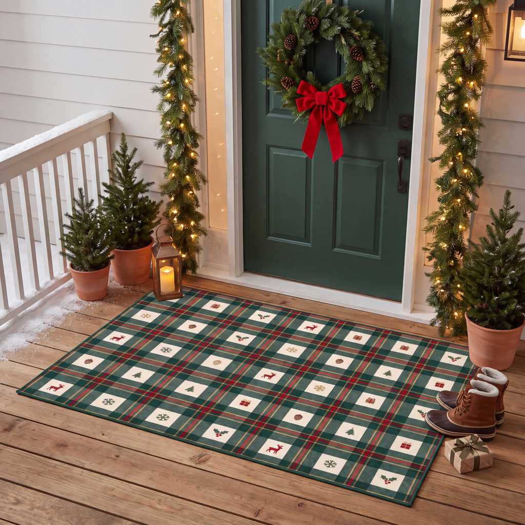 RECTANGLE | Arcadia rectangle entryway christmas