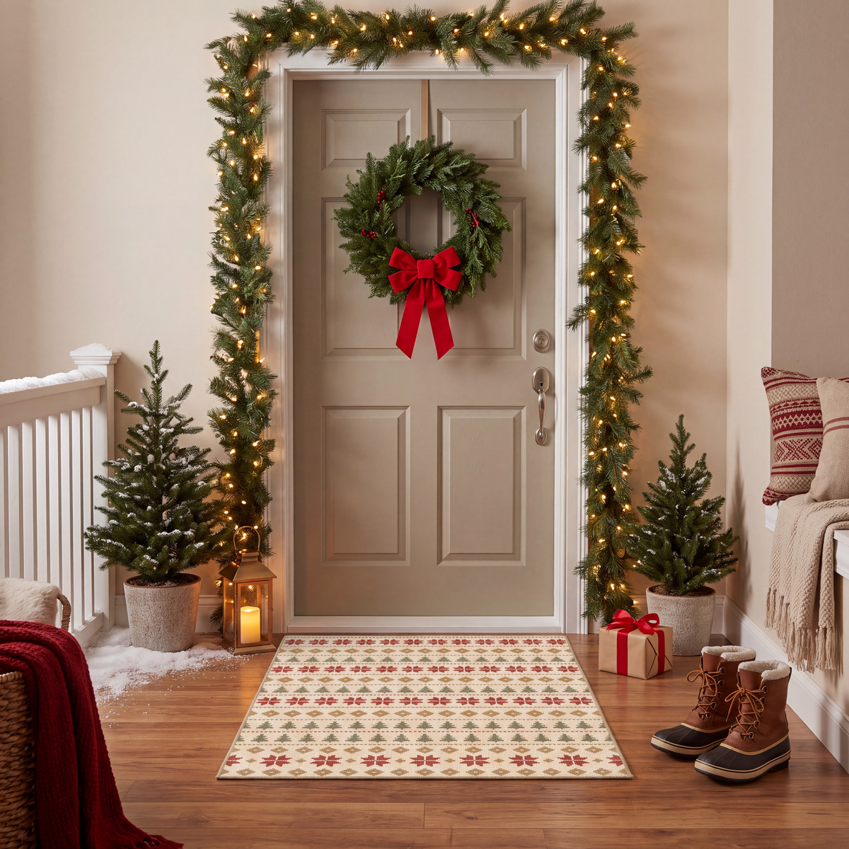 RECTANGLE | Portal rectangle entryway christmas
