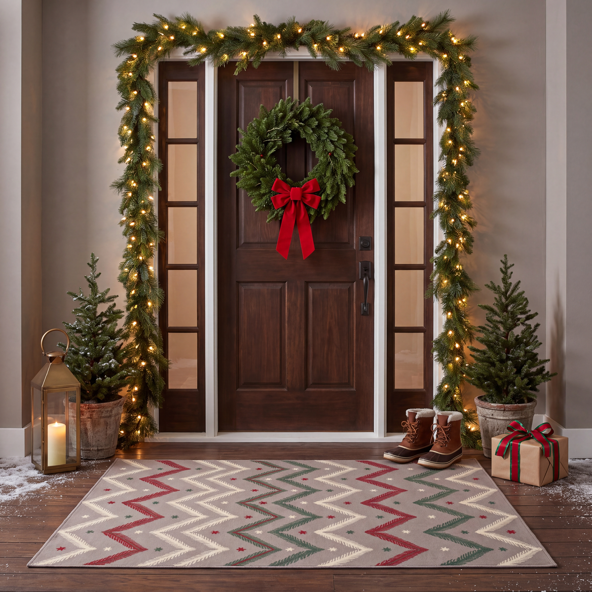 RECTANGLE | Southwold rectangle entryway christmas