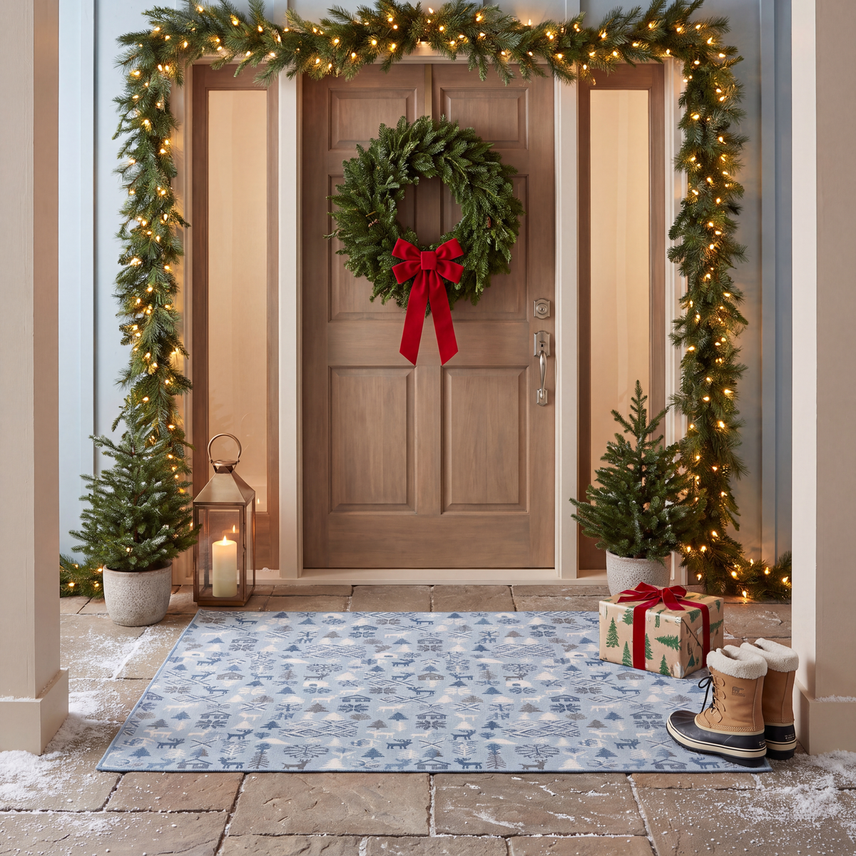 RECTANGLE | Kirsehir rectangle entryway christmas