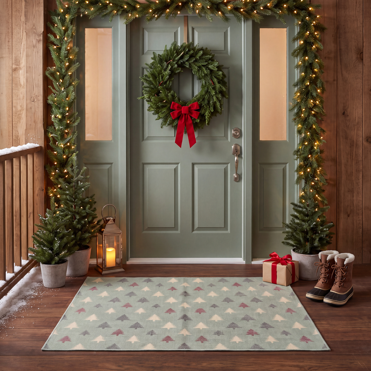 RECTANGLE | Gaziantep rectangle entryway christmas