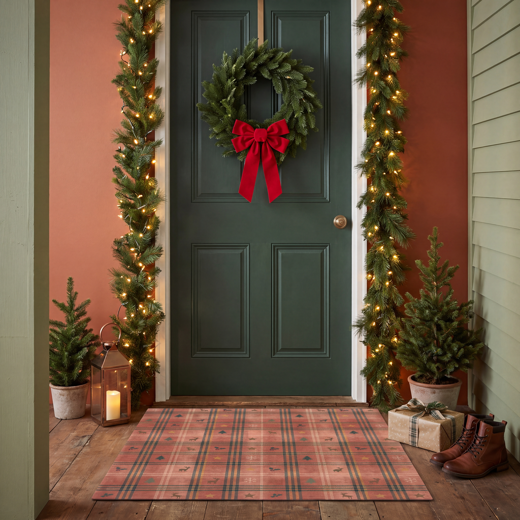 RECTANGLE | Plinth rectangle entryway christmas