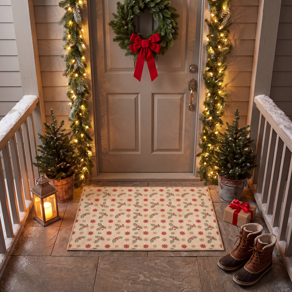 RECTANGLE | Mersin rectangle entryway christmas