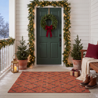RECTANGLE | Inebolu rectangle entryway christmas
