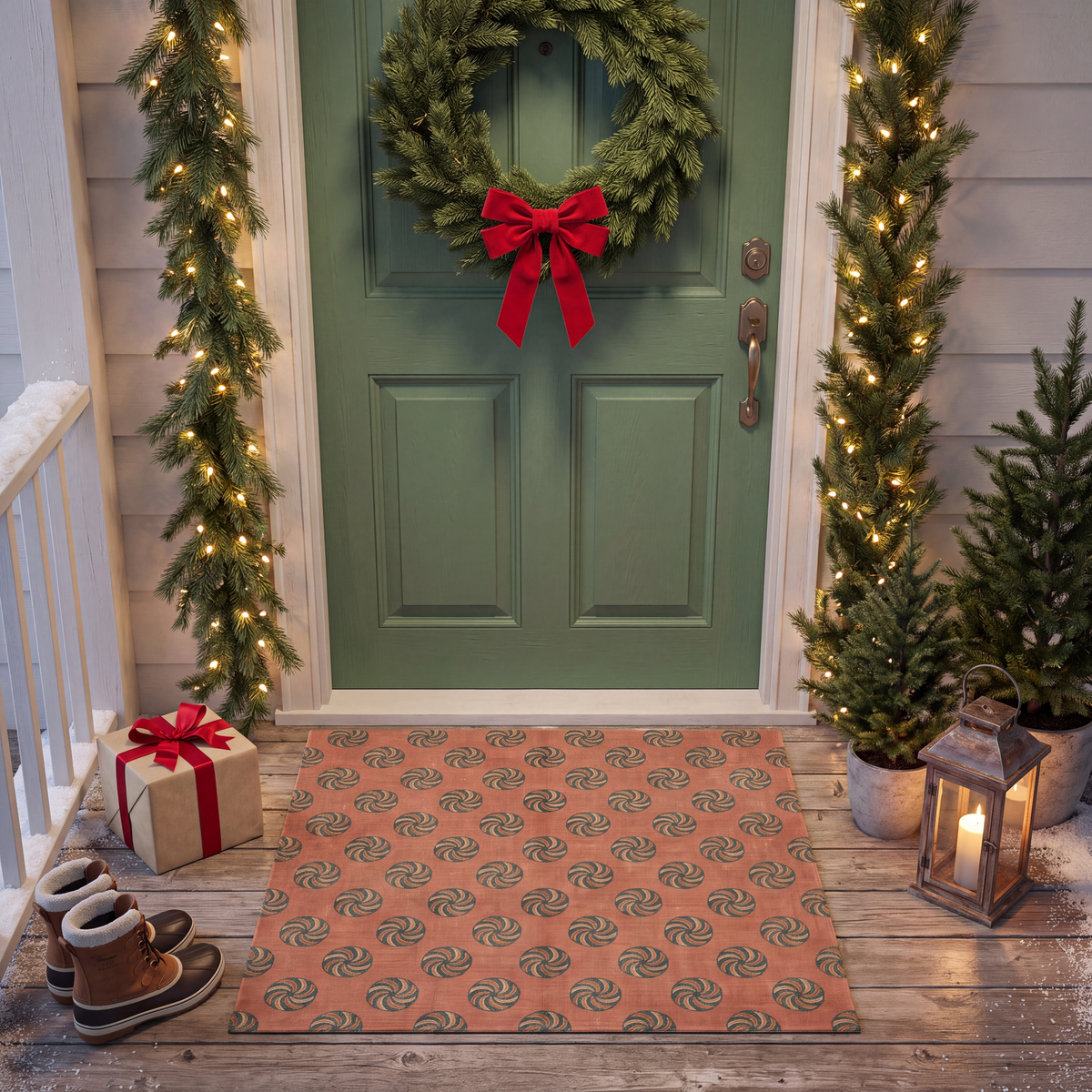 RECTANGLE | Kayseri rectangle entryway christmas