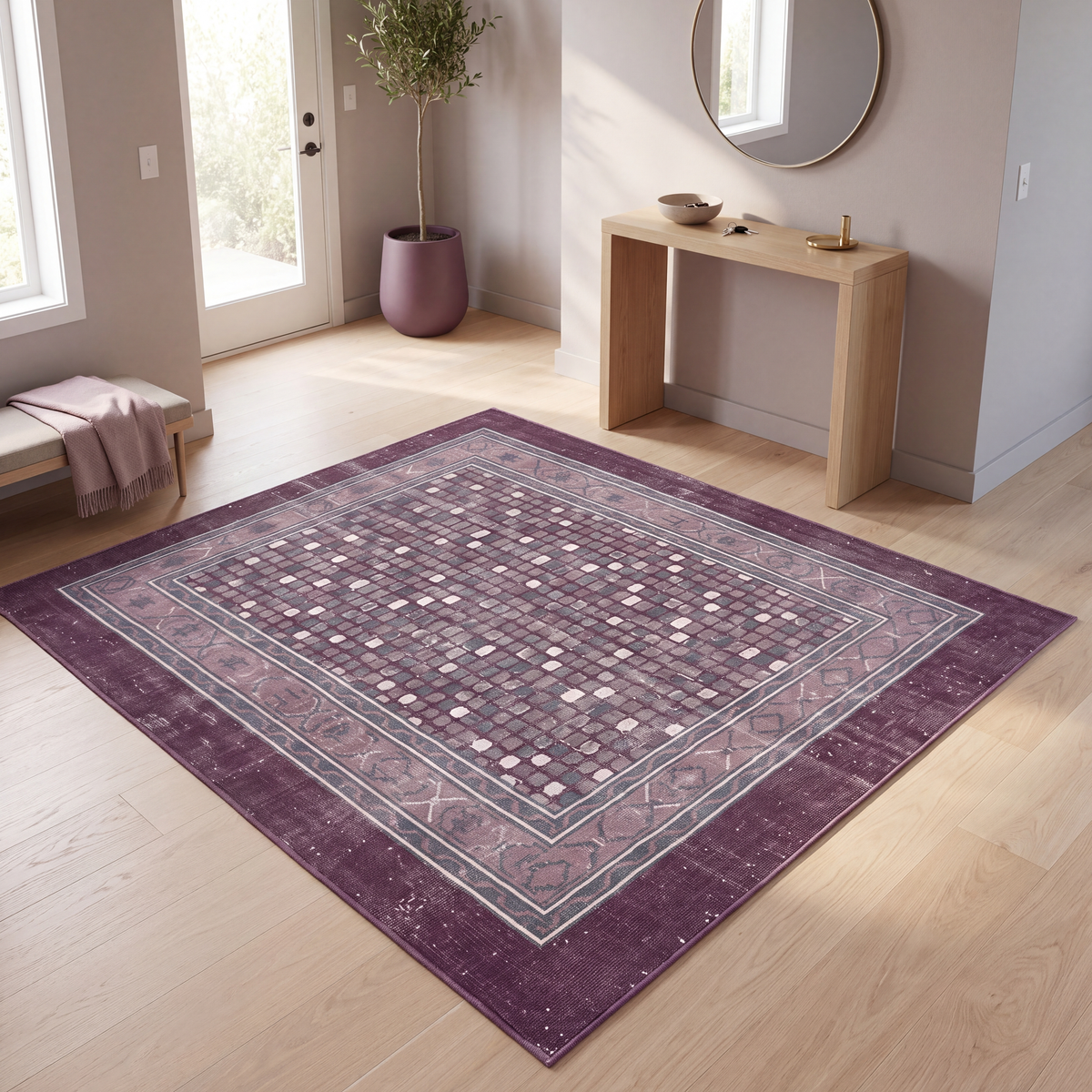 RECTANGLE | Alkanet rectangle entryway