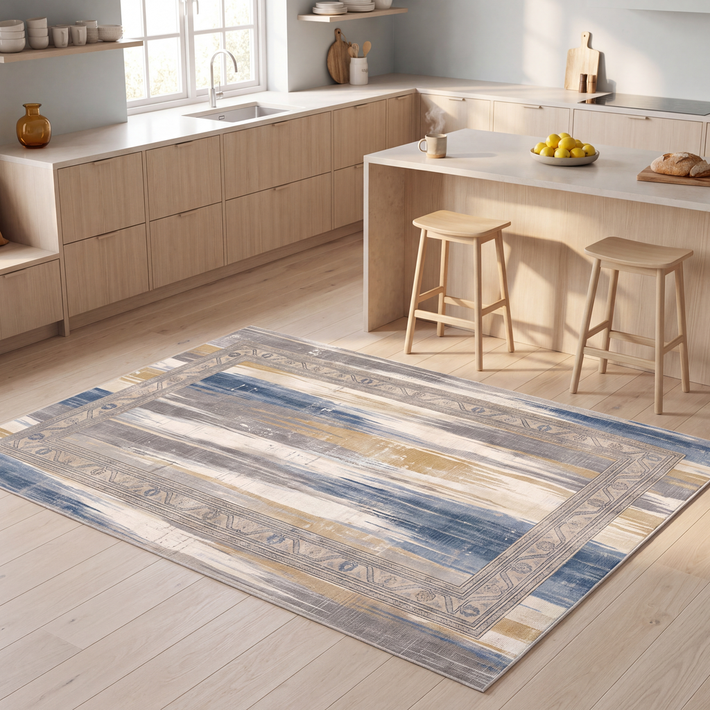 RECTANGLE | Ochre rectangle kitchen