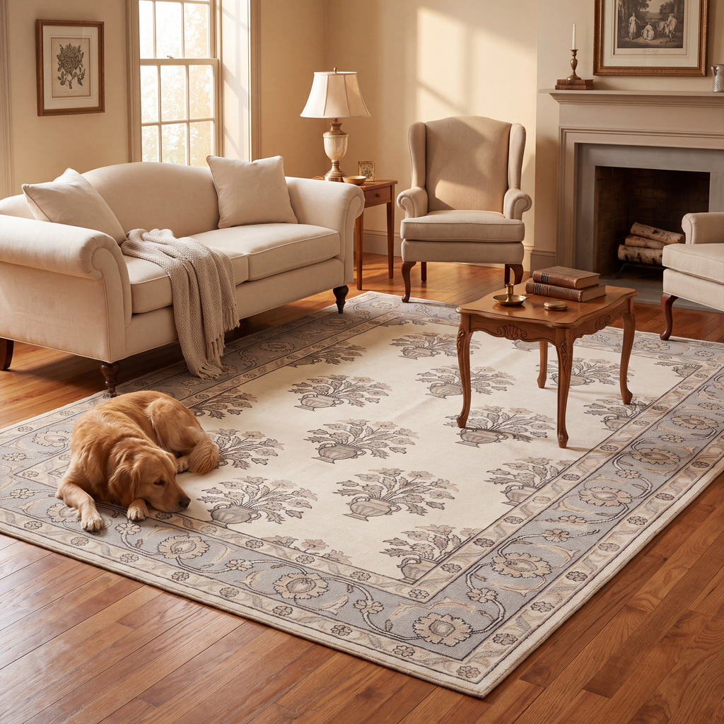 RECTANGLE | Pigweed rectangle livingroom